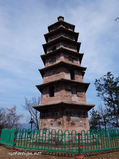 Pagoda Jinshan 巾山塔, Lishui, Chiny